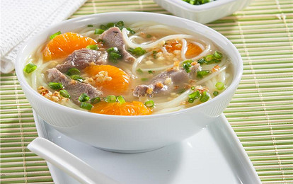 Суп из утки с цитрусовыми