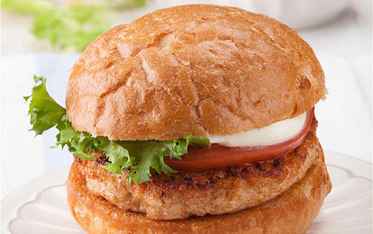 Гамбургер с сулугуни