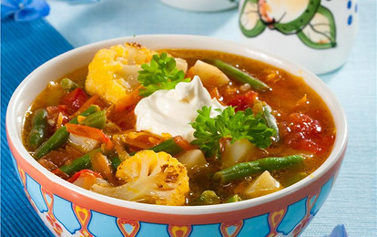 Мавританский овощной суп