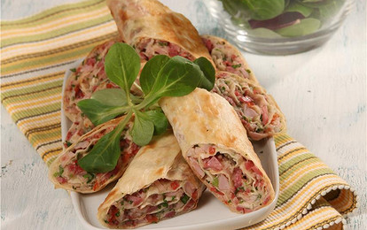 Закуска из армянского лаваша