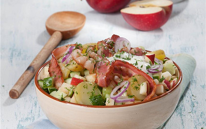 Шведский салат по-деревенски