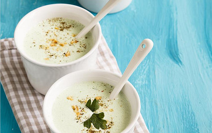Холодный суп с йогуртом