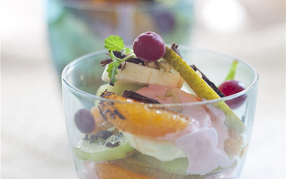 Фруктовый десерт 