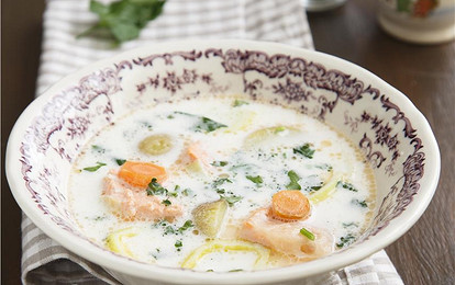 Финский рыбный суп со сливками