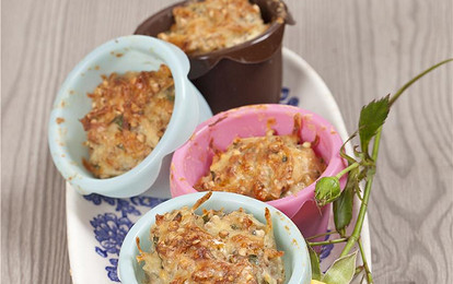 Маффины с зеленой гречкой