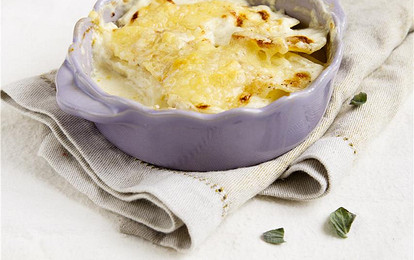 Классический гратен из картофеля