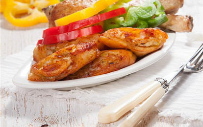 Праздничная курочка