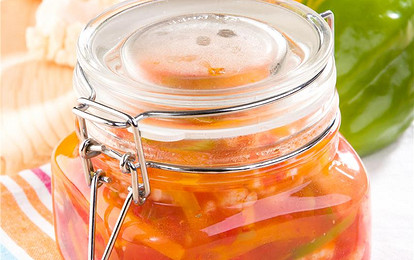 Лечо с цветной капустой