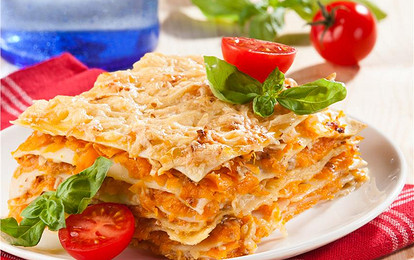 Пикантная лазанья