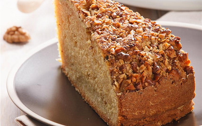 Пирог с грецкими орехами