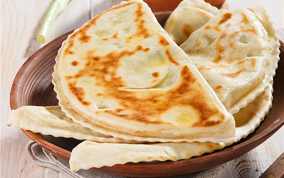 Кутабы с творогом