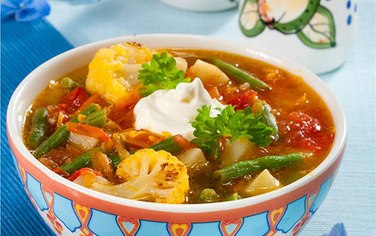 Мавританский овощной суп