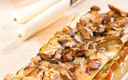 Грибная лазанья