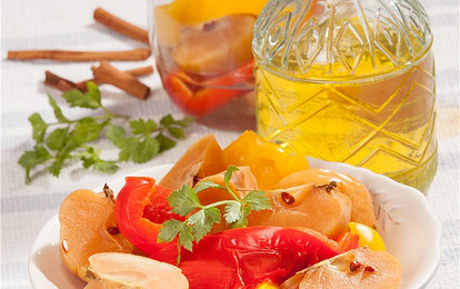 Перец с яблоками