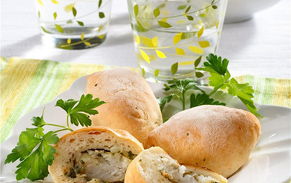 Пирожки с белой рыбой