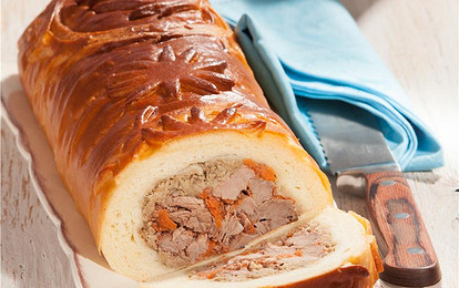 Пирог с телятиной