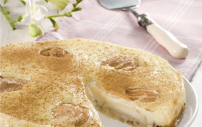 Сливочно-грушевый пирог