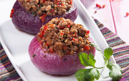 Баранина в сладком луке