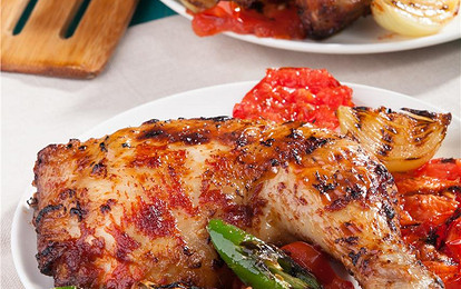 Куриные окорочка на гриле