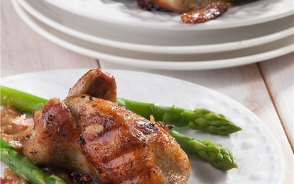 Перепелки на гриле