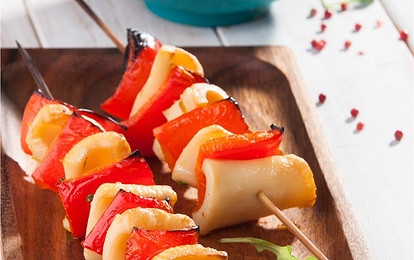 Шашлык из кальмаров