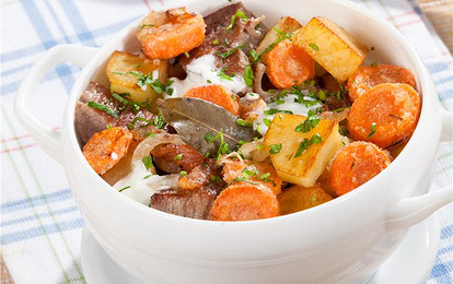 Мясо с овощами