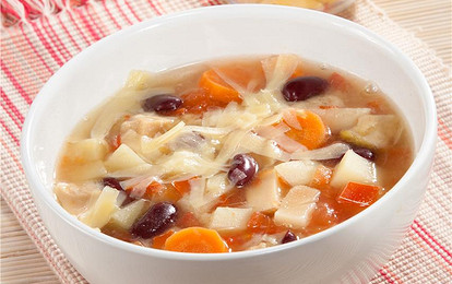 Грибной суп с сыром