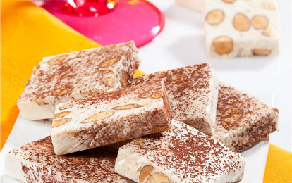 Домашняя нуга с орехами