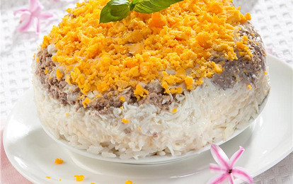 Салат Мимоза