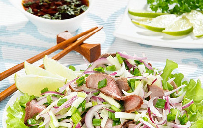 Салат из говядины