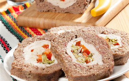 Рулет из фарша