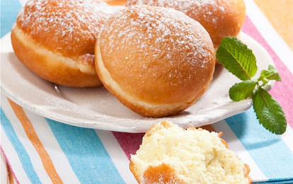 Творожные пончики