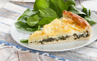 Сытная закуска с щавелем и картофелем