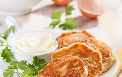 Оладьи с картофелем