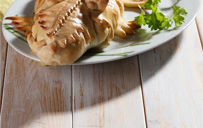 Крокодил из теста