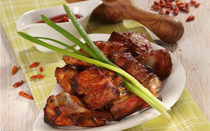 Свиные ребрышки по-техасски