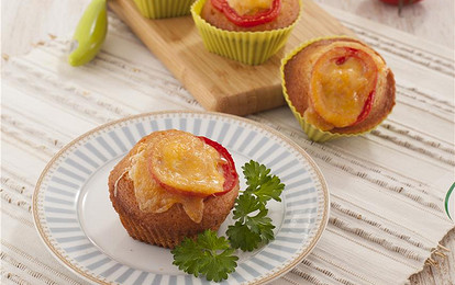 Рыбно-сырные маффины