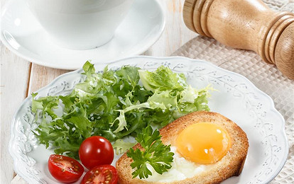 Необычные яичные тосты