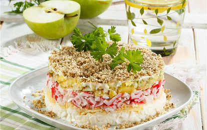 Слоеный салат