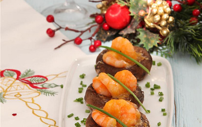 Фаршированные шампиньоны