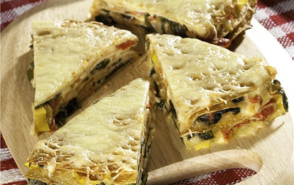 Лазанья из блинчиков