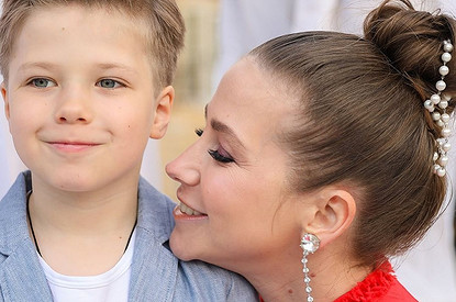 8-летний сын Юлии Барановской зажигательно станцевал на своем дне рождения (видео)