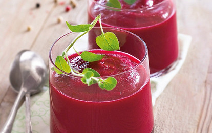 Свекольный суп-пюре с сельдереем