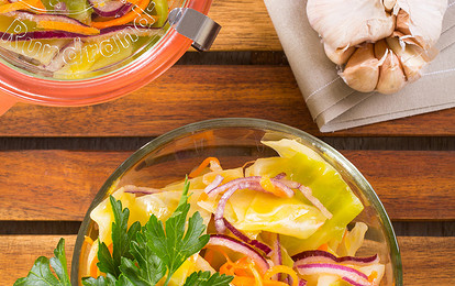 Маринованная капуста-«скороспелка»