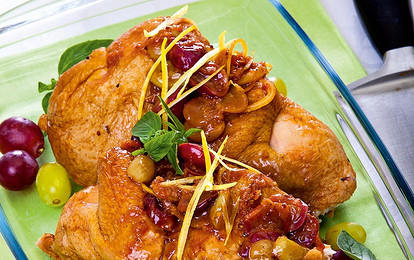 Курица под соусом