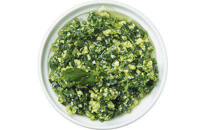 Песто из базилика и петрушки