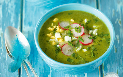 Ботвинья с щавелем