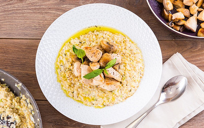 Ризотто из курицы с булгуром