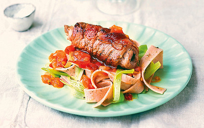 Рулетики из телятины по-итальянски