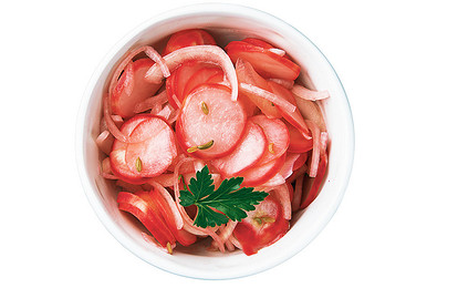 Салат с редисом